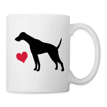 Dobermann - Mug blanc - blanc - Droite