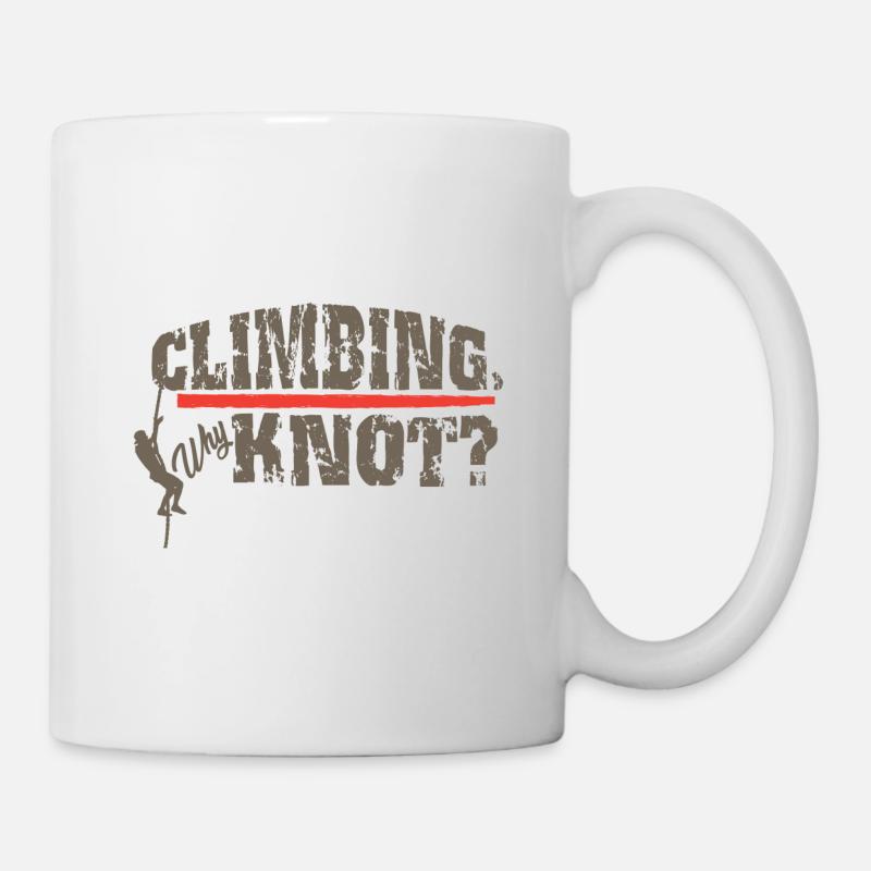 Climbing Sport Bouldering Gift Climber Climber - Mug - white