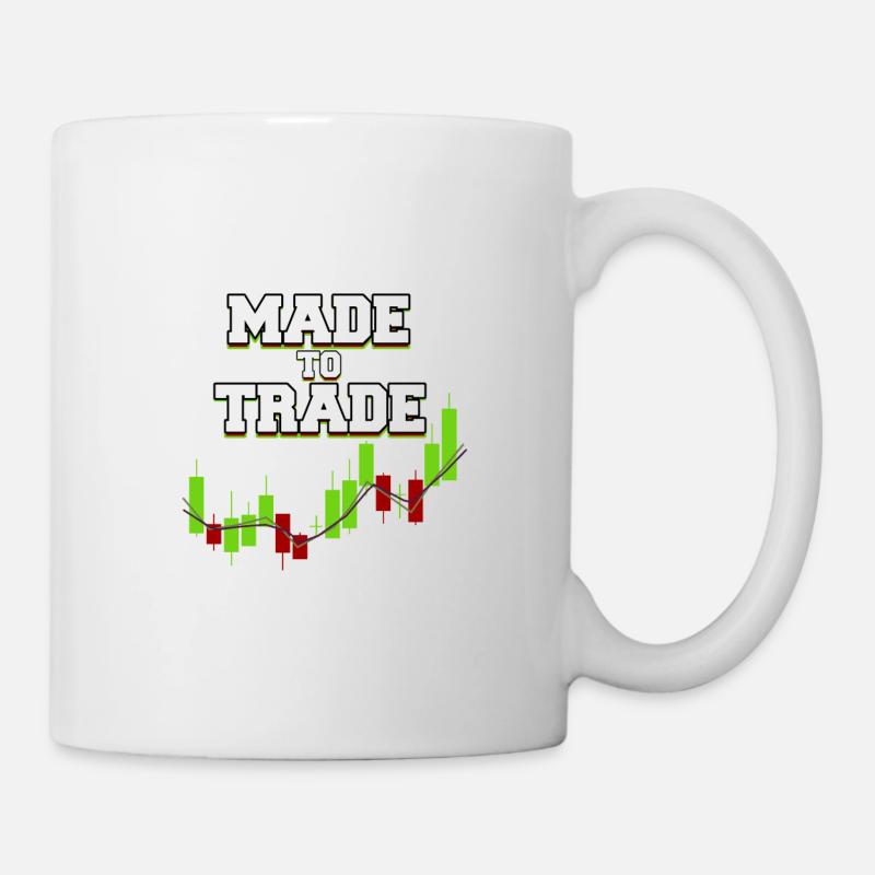 Trading Trader Stock Market Trader Forex Gift - Mug - white