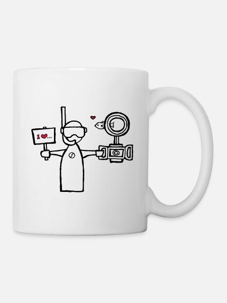 I love taking water photography - Mug - white