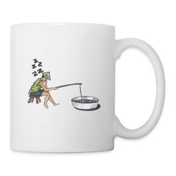 Fishing angler fish hobby fishing sport fishing - Mug - white - Right