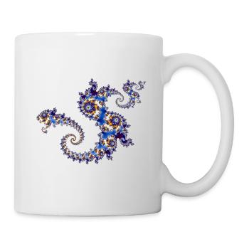 Julia Fraktal - Mug blanc - blanc - Droite