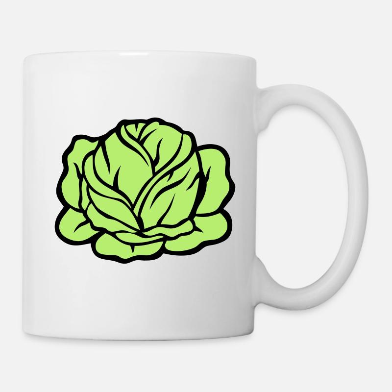 chou choux legume 403 - Mug blanc - blanc