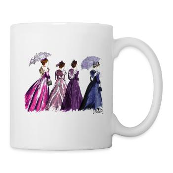 arlésienne umbrella - Mug - white - Right