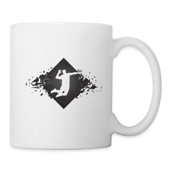 cadeau de volleyball volleyball - Mug blanc - blanc - Droite
