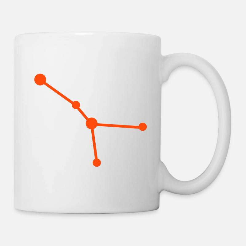 Sternzeichen Krebs - Tasse - Weiß