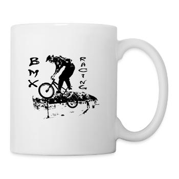 bmx - Tasse - Weiß - Rechts