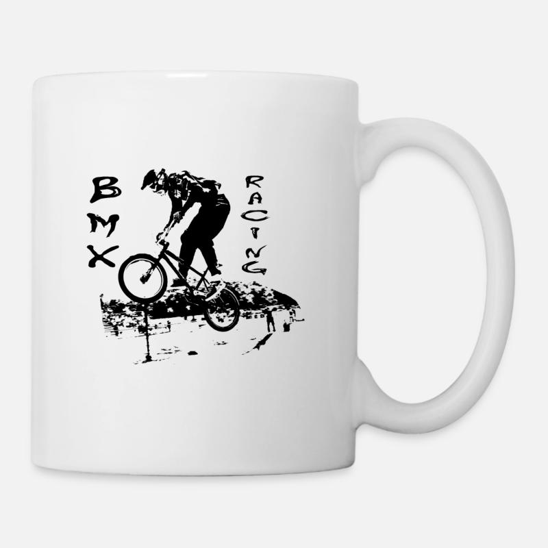 bmx - Mug blanc - blanc