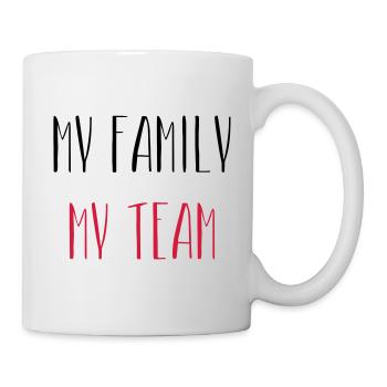 My Family My Team - My Family My Team - Mug - white - Right