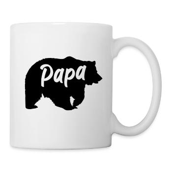 Papa Geschenk - Tasse - Weiß - Rechts