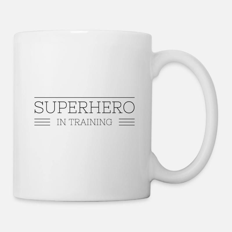 Superhero in training Superhero in training saying - Mug - white