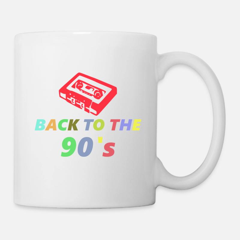 Back to the 90's - Mug - white