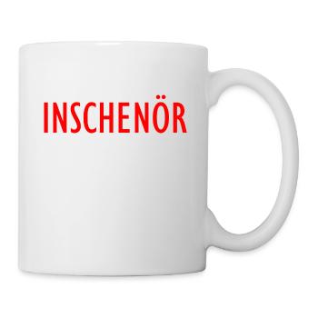 Inschenör Ingenieur Bachelor Master Diplom Student - Tasse - Weiß - Rechts