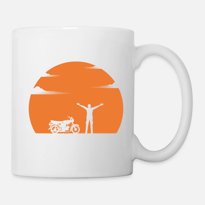 Sonnenuntergang (Freude-Edition) - Tasse - Weiß