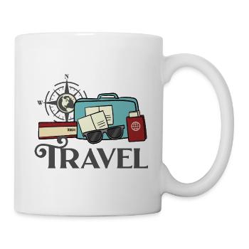 Vacation travel - Mug - white - Right