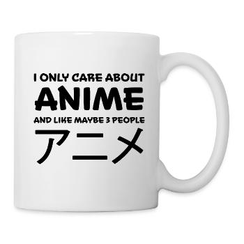 Anime Lustiger Spruch Japan Manga Geschenk - Tasse - Weiß - Rechts