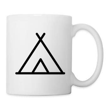 Symbol Tent Camping - Mug - white - Right