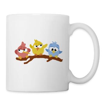 Three little birds rastafari - Tasse - Weiß - Rechts