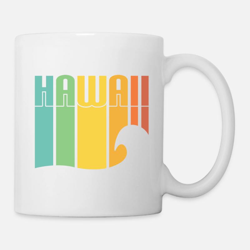 Hawaii Surf - Tasse - Weiß