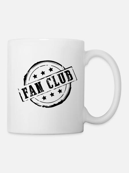 Fan Club - Tasse - Weiß