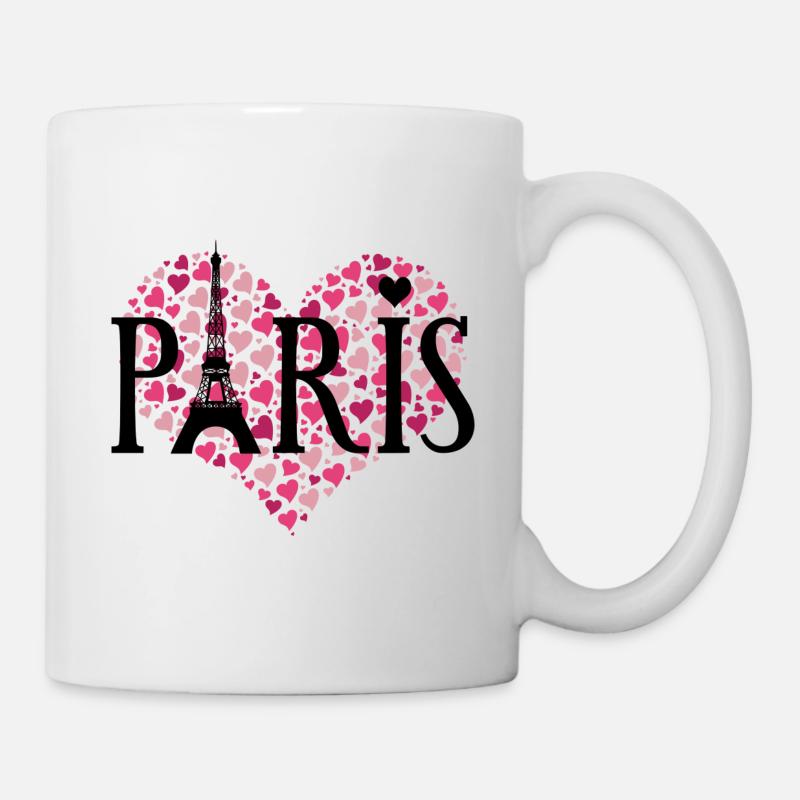 I LOVE PARIS - Mug - white