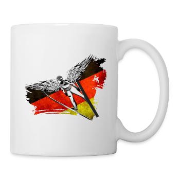 Ski jumping Germany German ski jumpers - Mug - white - Right