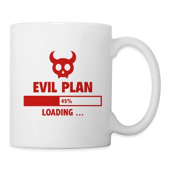 Evil Plan Loading - Mug - white - Right