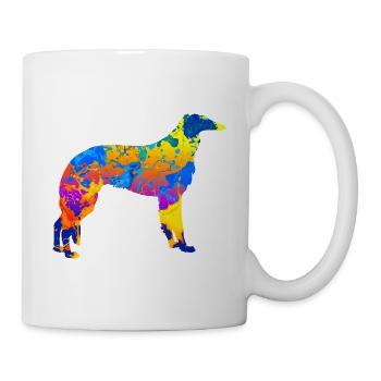 Borzoi Dog Dog - Mug - white - Right