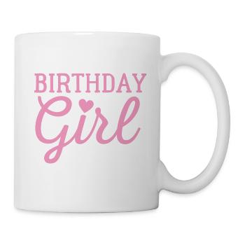 Birthday girl - Mug - white - Right