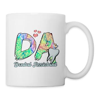 Dentist Dental Assistant Practice Teeth I Gift - Mug - white - Right