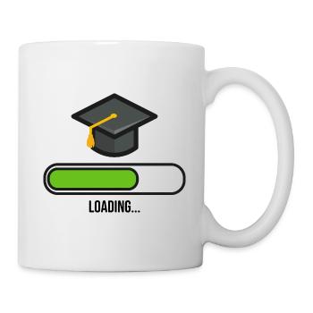 Études d’apprentissage de fin d’études - Mug blanc - blanc - Droite