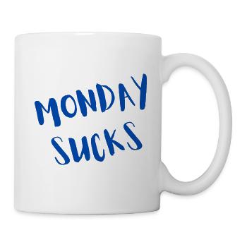 Monday sucks - Mug - white - Right
