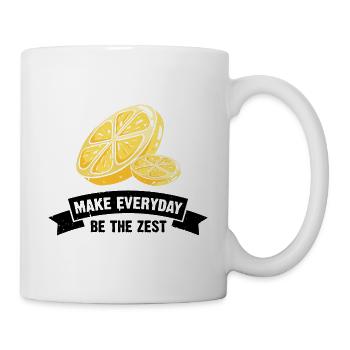Lemon Design Lemonades Stand Boss Vente de citron - Mug blanc - blanc - Droite