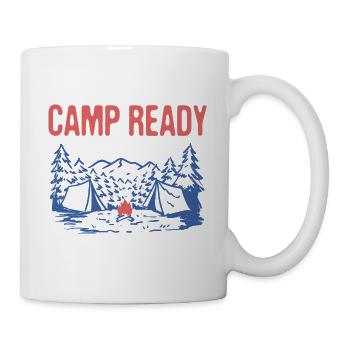 Camp Ready Summer Camping Tropical Camper Voyage - Mug blanc - blanc - Droite