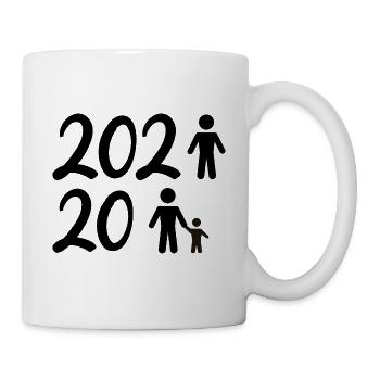2021-2022 famille - Mug blanc - blanc - Droite