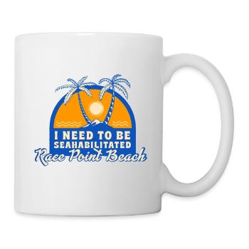 I Need To Be Seahabilitated Race Point Beach - Mug - white - Right