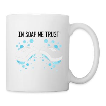 Homemade soap design for oil soap making - Mug - white - Right
