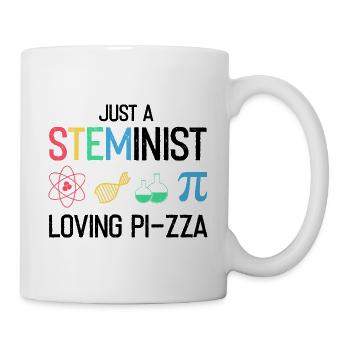 Steminist Science Design for Women Science - Mug - white - Right