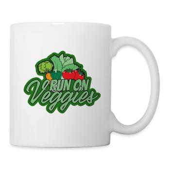 Légume Végétarien Végétalien Vintage I Cadeau - Mug blanc - blanc - Droite