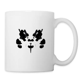 Die Hamsternde - Tasse - Weiß - Rechts
