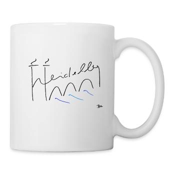 Heidelberg - Tasse - Weiß - Rechts