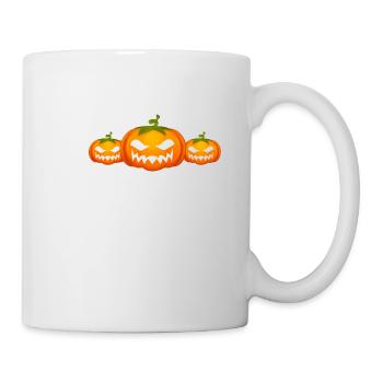 I'm Hallow Inside Funny Halloween Pumpkin - Tasse - Weiß - Rechts