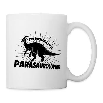 Parasaurolophus Dinosaur Lover Gift - Mug - white - Right