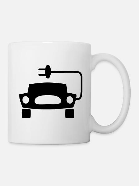 Elektrische Autos - Mugg - vit