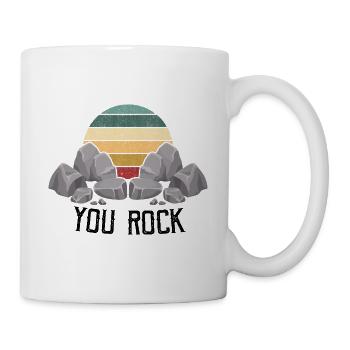 Collecteurs minéraux et ventilateur de minéraux de minerais - Mug blanc - blanc - Droite