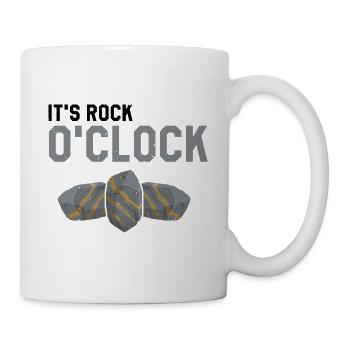 Collecteurs minéraux et ventilateur de minéraux de minerais - Mug blanc - blanc - Droite