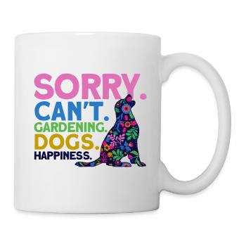 Chien Jardinage Hobby Jardinier Cadeau - Mug blanc - blanc - Droite