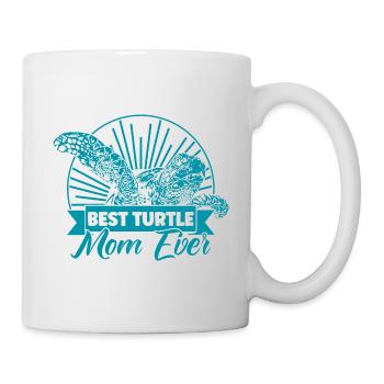 Turtle Lovers Sea Turtles Shieldkr - Mug - white - Right