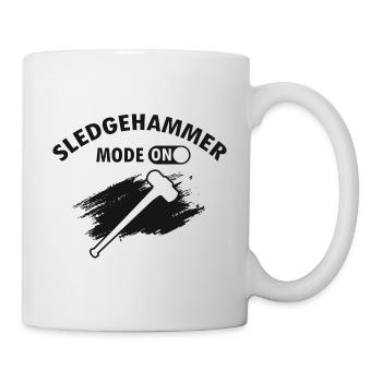 Démolition et rénovation de maisons - Mug blanc - blanc - Droite