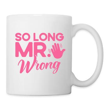 Ex Partner Scheidung Auflösung der Ehe Geschenk - Tasse - Weiß - Rechts